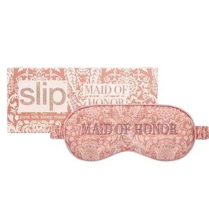 NEW! Slip Maid of Honor Silk Sleep Mask